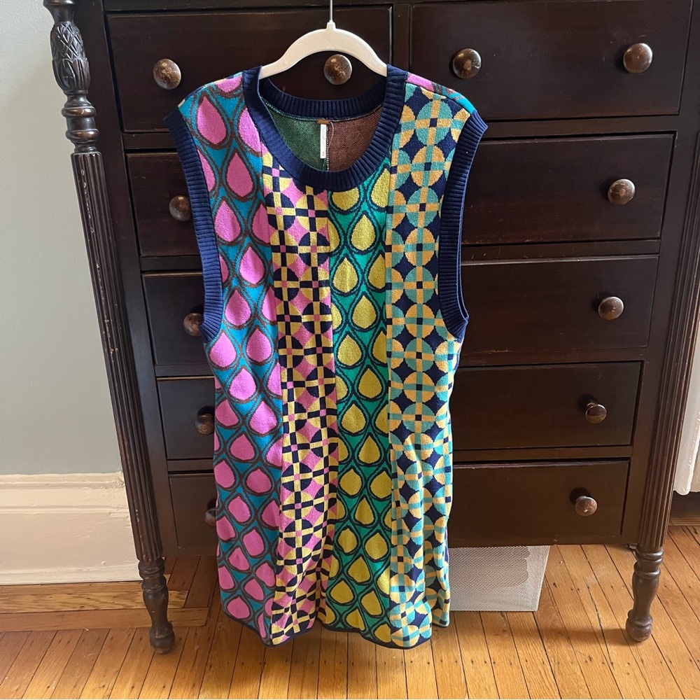 FREE PEOPLE mini mod dress - m